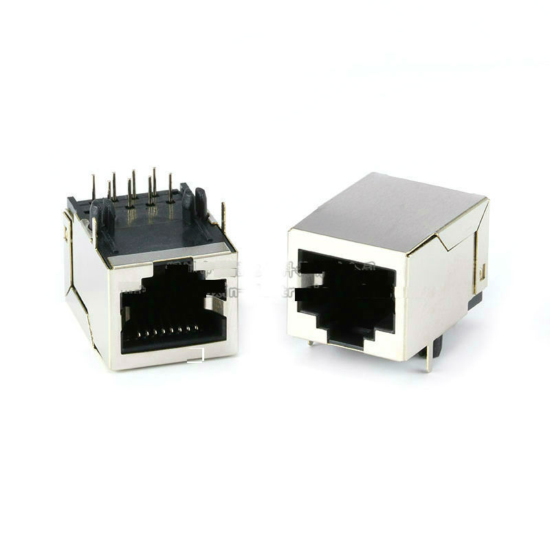 RJ45 Network Shielded Socket Connector 8P Long Pattern lot(10 pcs ...